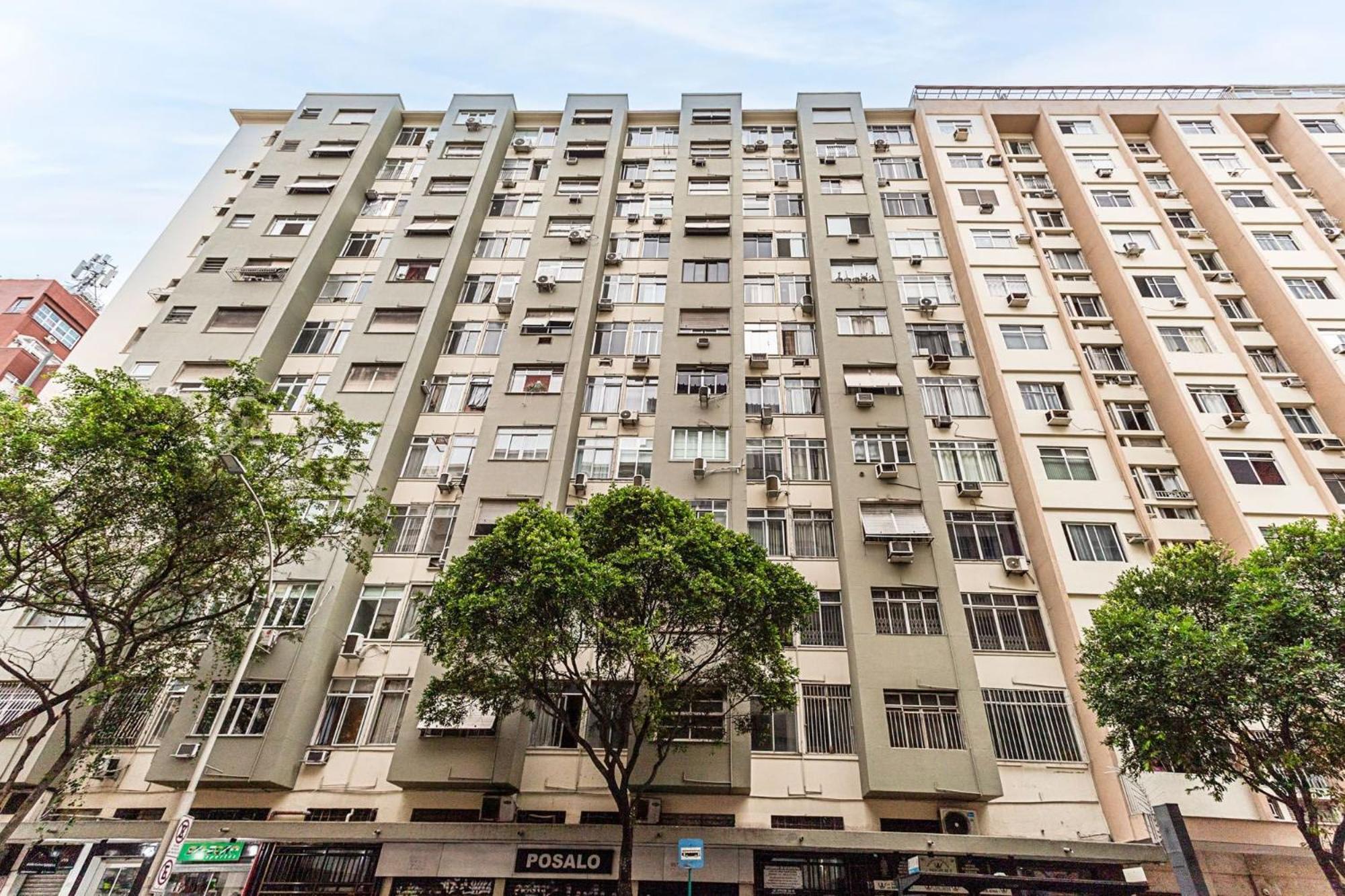 ריו דה ז'ניירו Maravilhoso Apartamento De 2 Quartos Em Copacabana Quadra Da Praia מראה חיצוני תמונה
