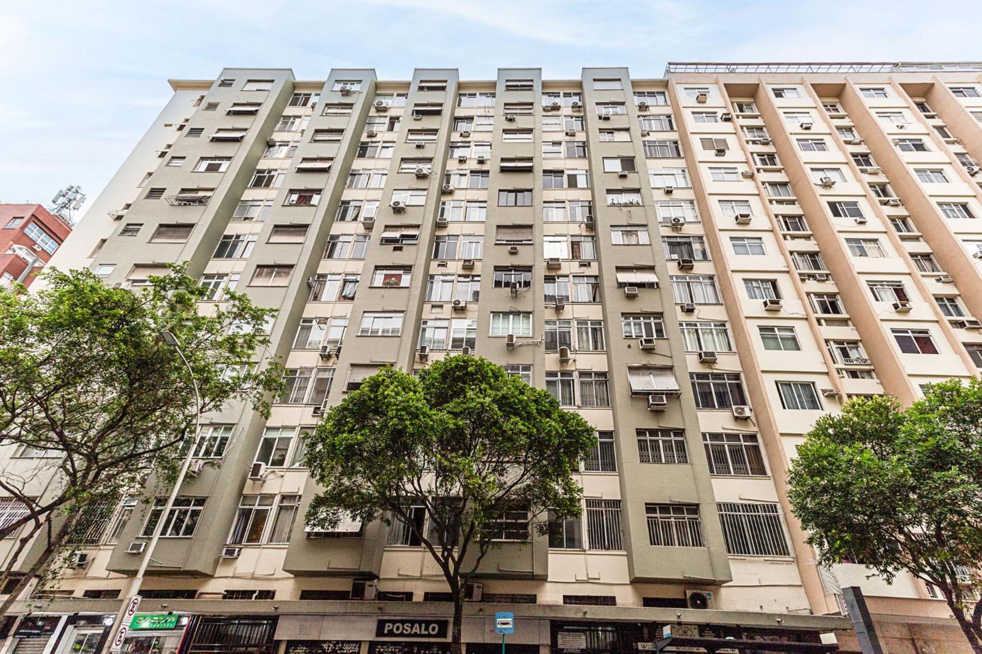 ריו דה ז'ניירו Maravilhoso Apartamento De 2 Quartos Em Copacabana Quadra Da Praia מראה חיצוני תמונה